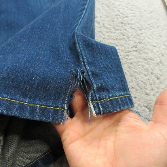 Vintage Levi's Silvertab Baggy Jeans size 33 x 34‎ Blue Skater 90s Y2K Grunge - Picture 4 of 16